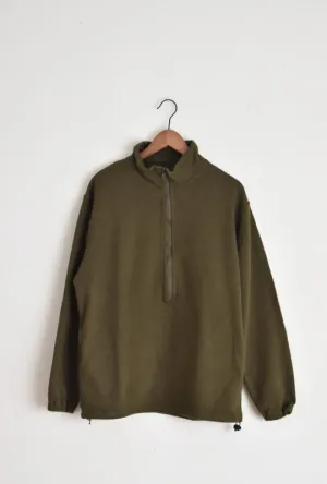 「Phatee」hemp sweat henley -olive-