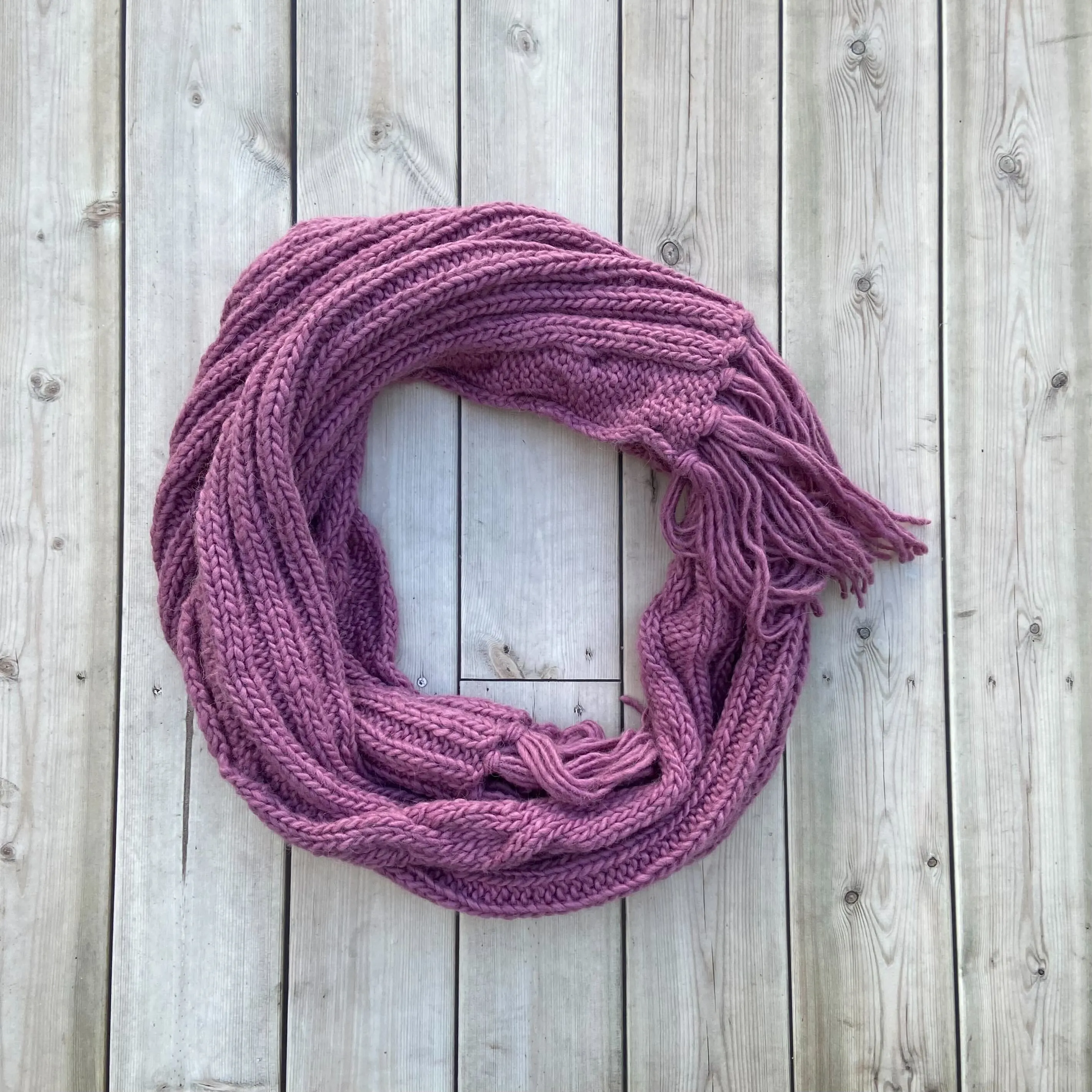 Purple Passion Alpaca Scarf