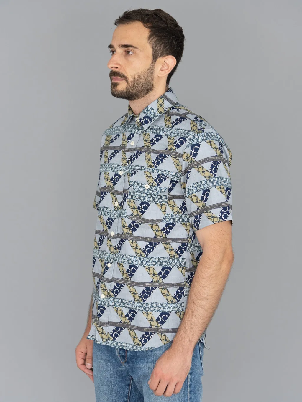 Rogue Territory Maker Shirt Grey Lattice