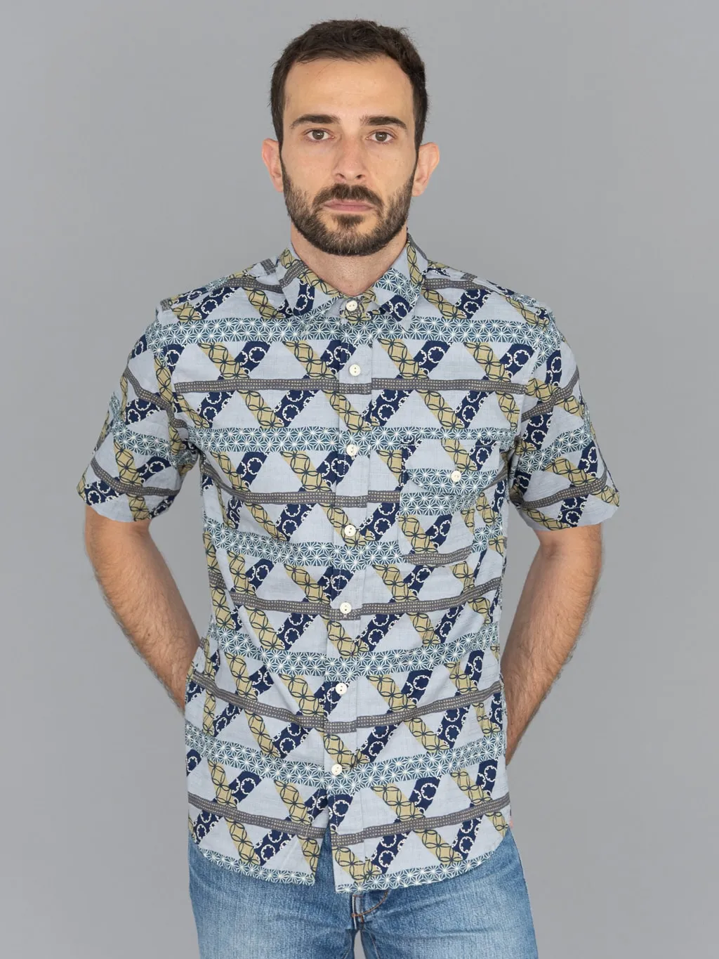 Rogue Territory Maker Shirt Grey Lattice