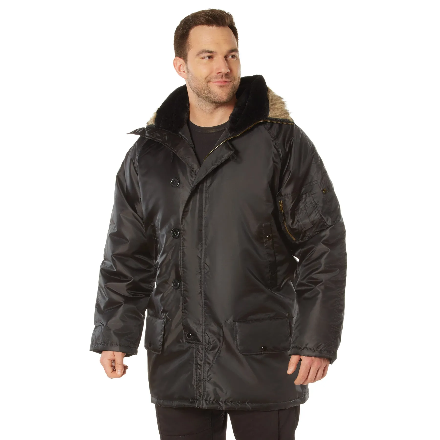 Rothco N-3B Snorkel Parka- BLACK