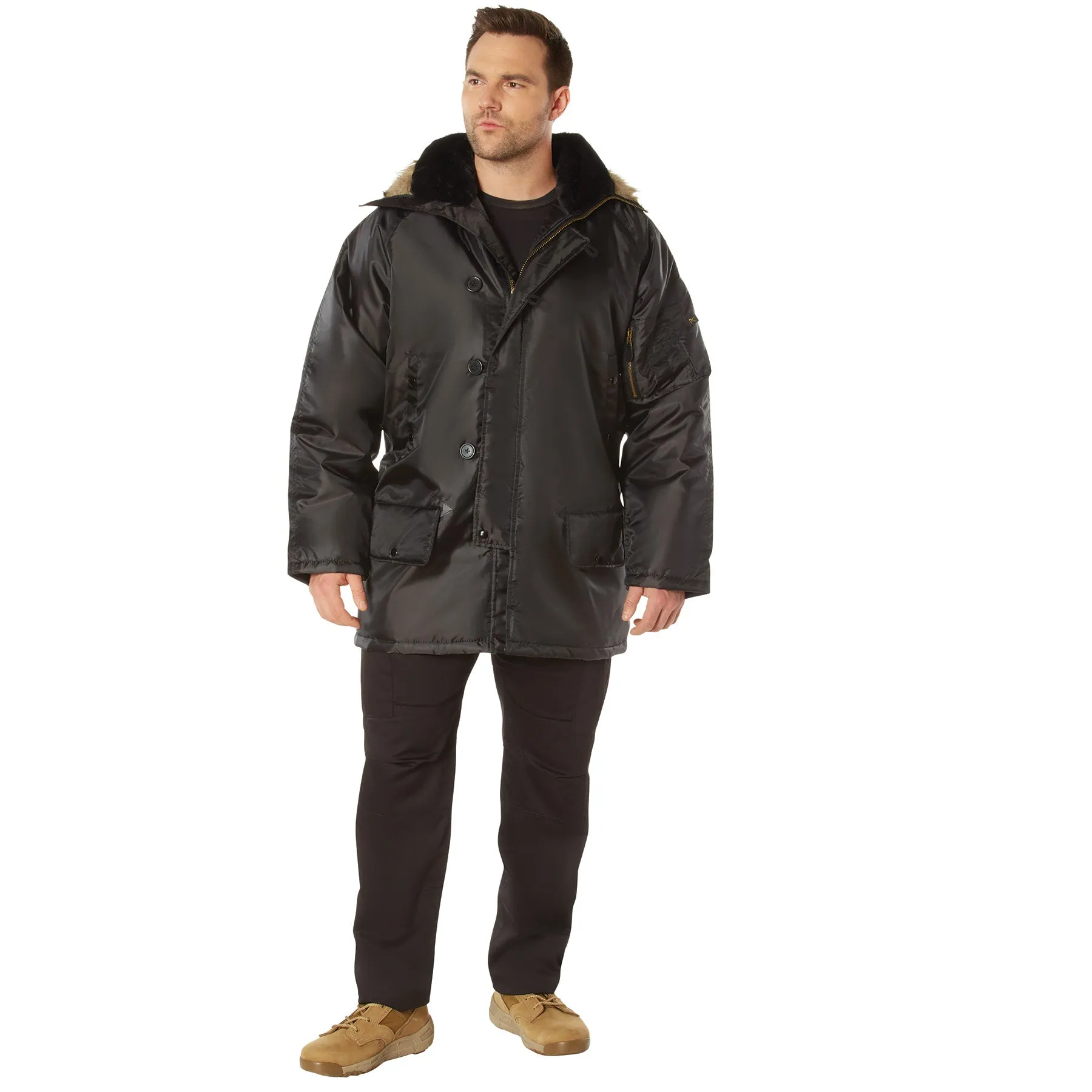 Rothco N-3B Snorkel Parka- BLACK