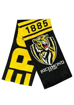 Sekem AFL Team Scarf 22 Richmond Tigers <BR> 9HA321Z014/1255077