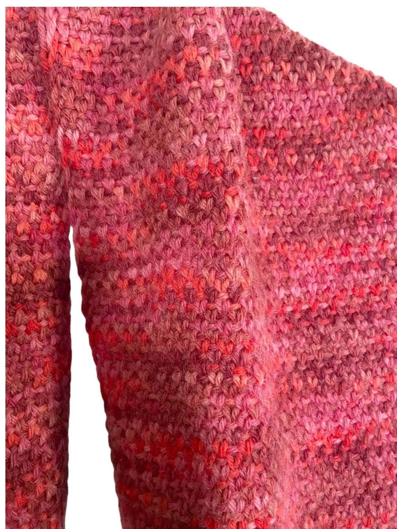 Soft Summer Sunset Knit Shawl