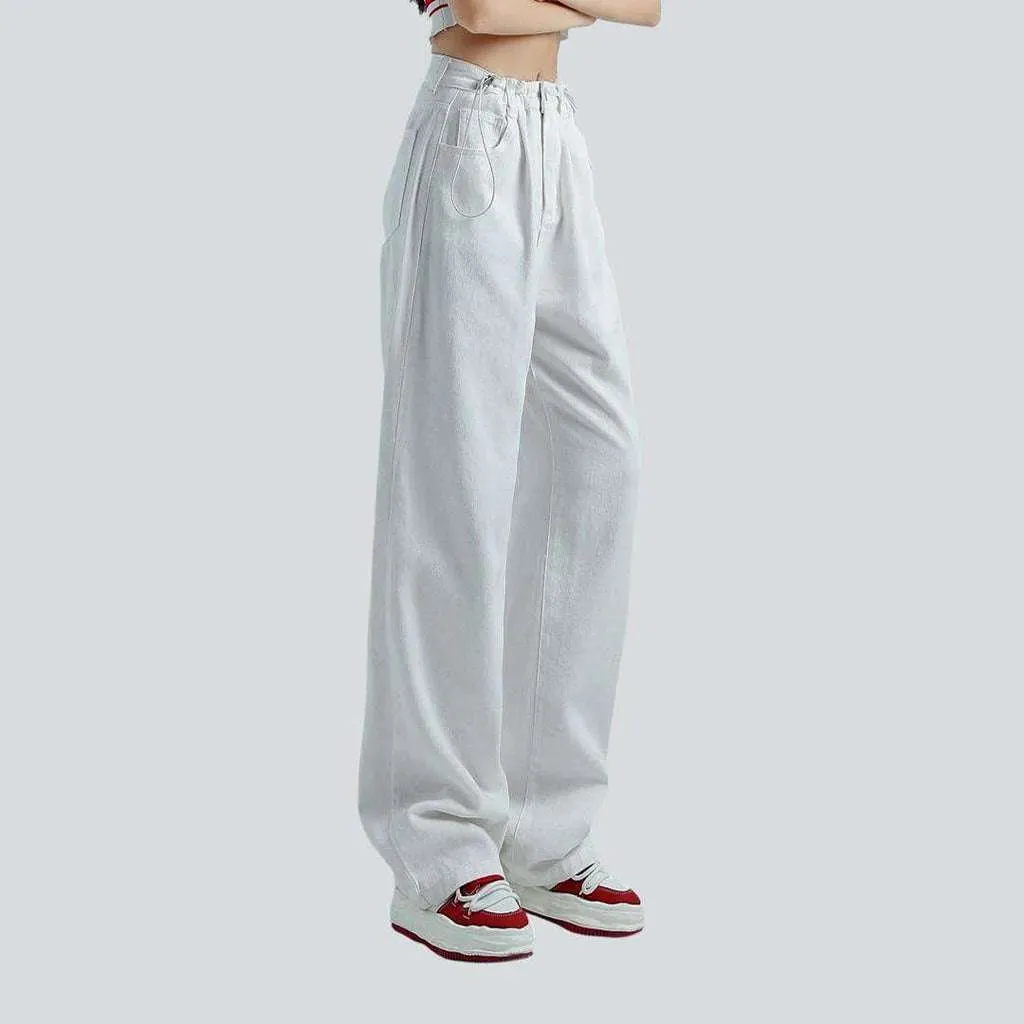 Streetwear baggy jeans for women