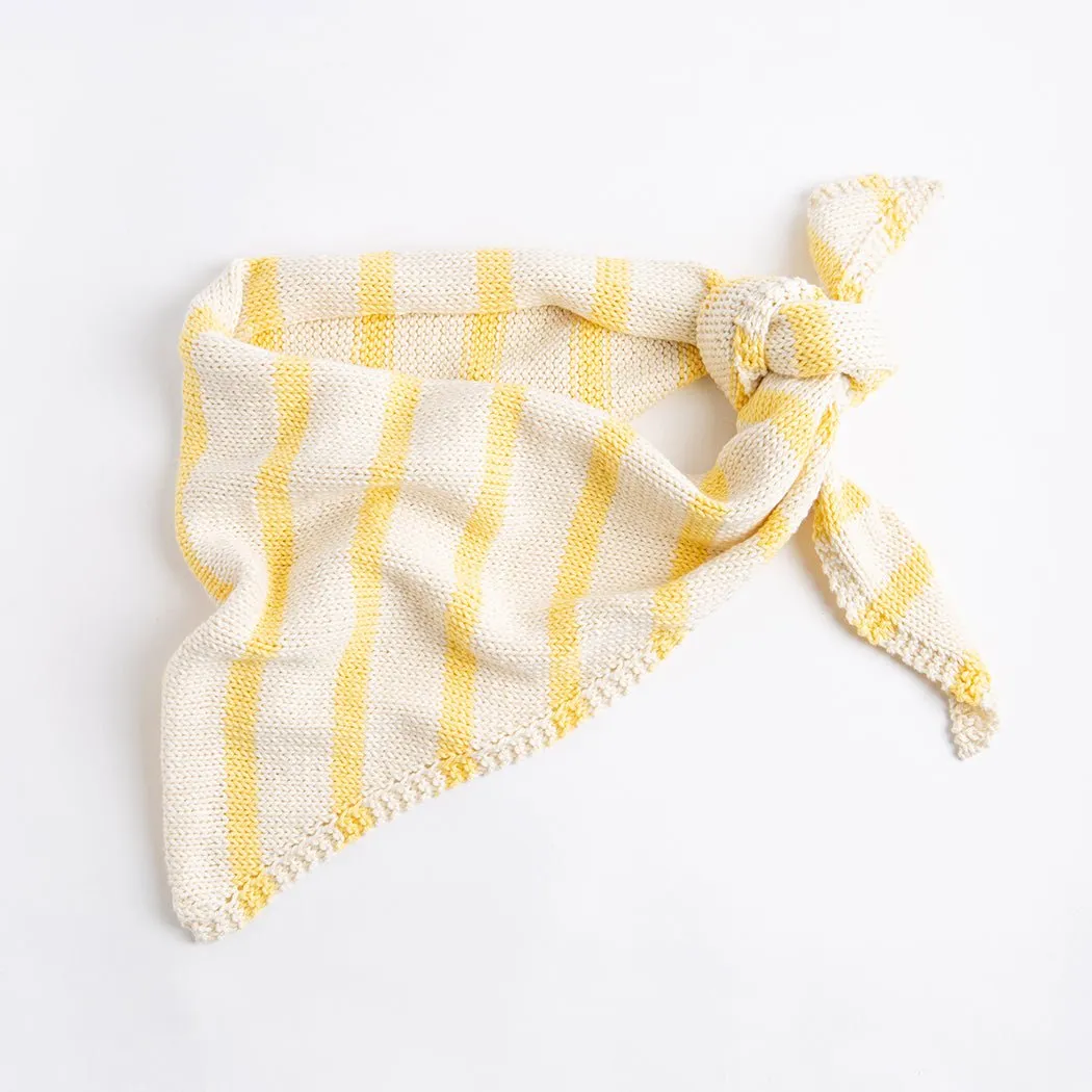 Striped Neckerchief Knitting Kit