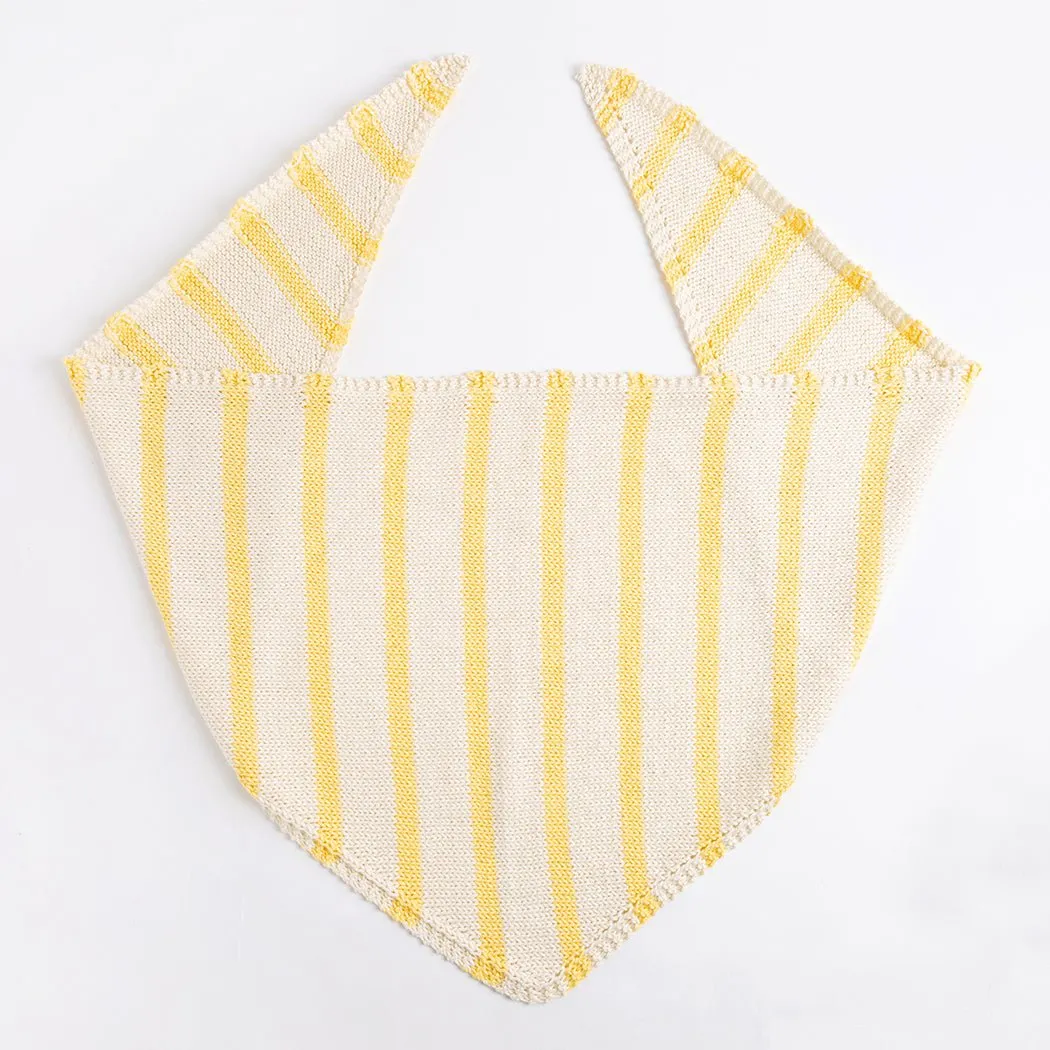 Striped Neckerchief Knitting Kit