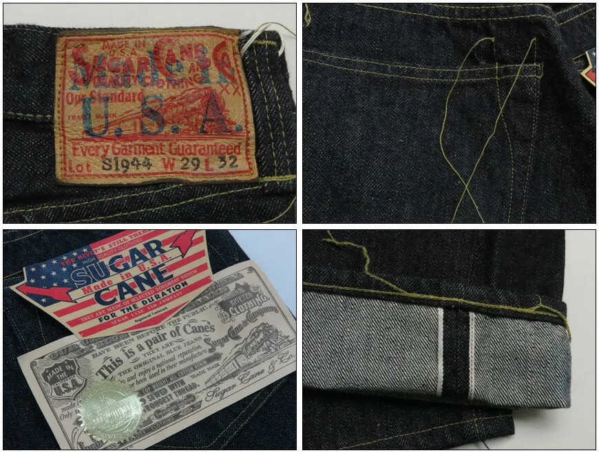 SUGAR CANE シュガーケーン Made in U.S.A 13oz ジーンズ 1944MODEL ワイドストレート SC41944US