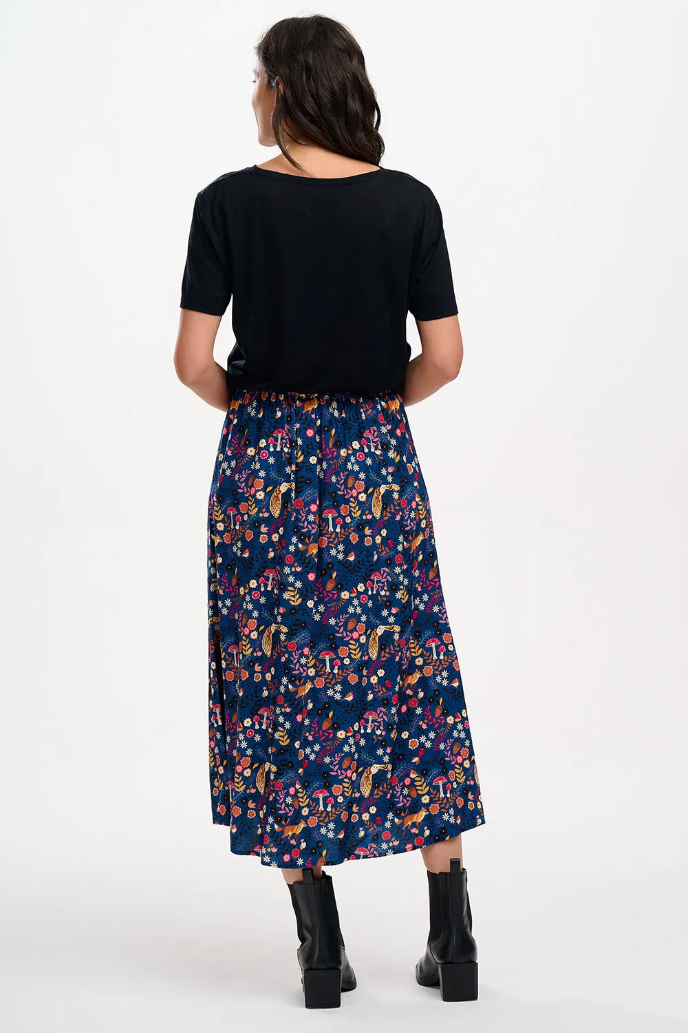 Sugarhill Brighton - Zora Midnight Woodland Skirt