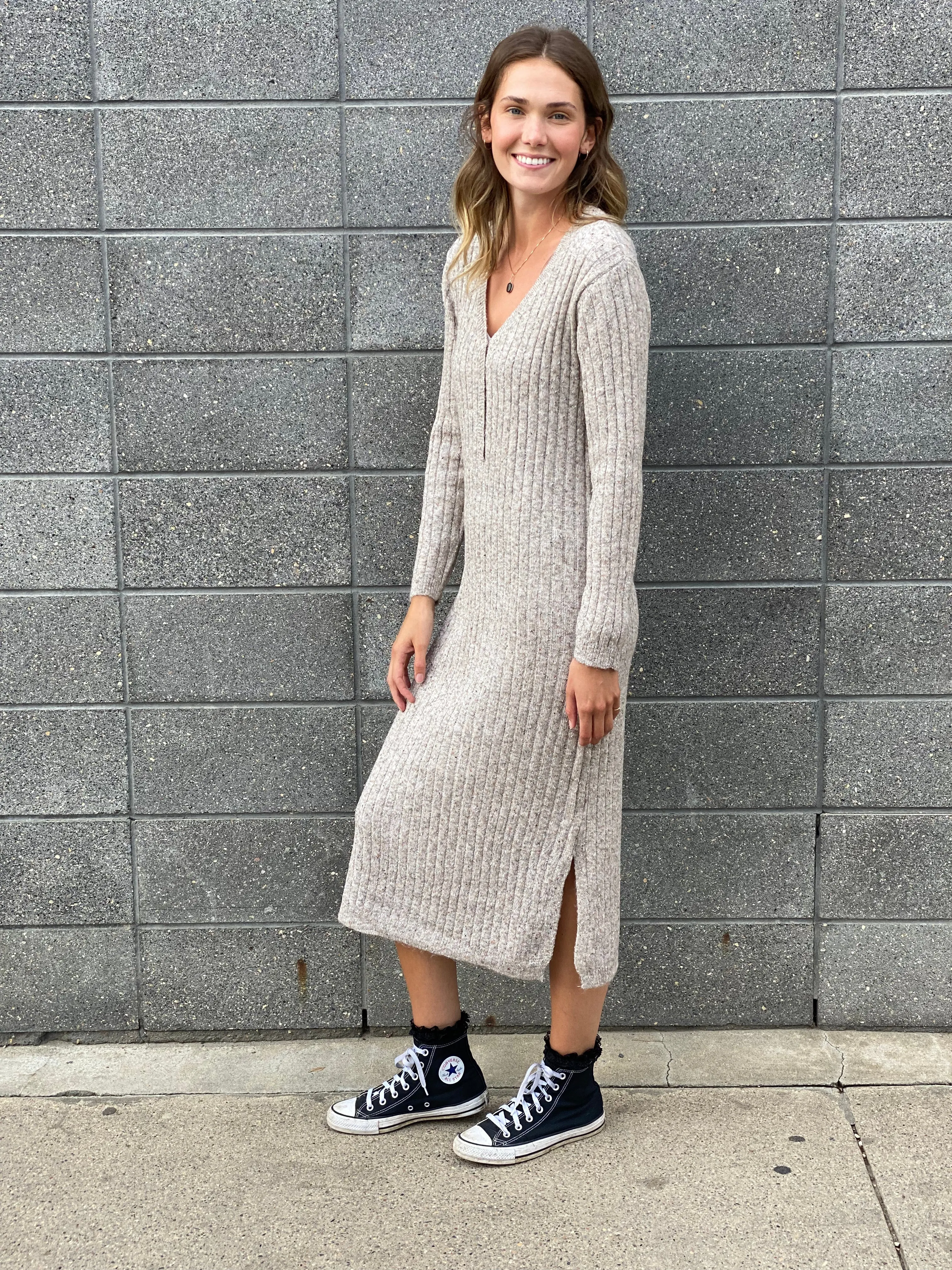 TAYLOR SWEATER DRESS