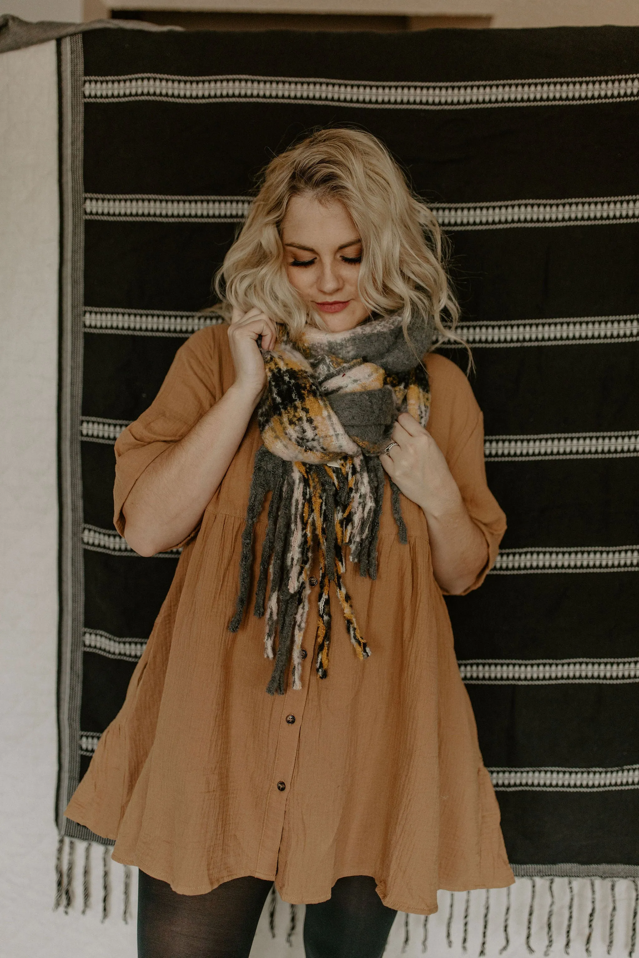 The Alina Scarf - Grey