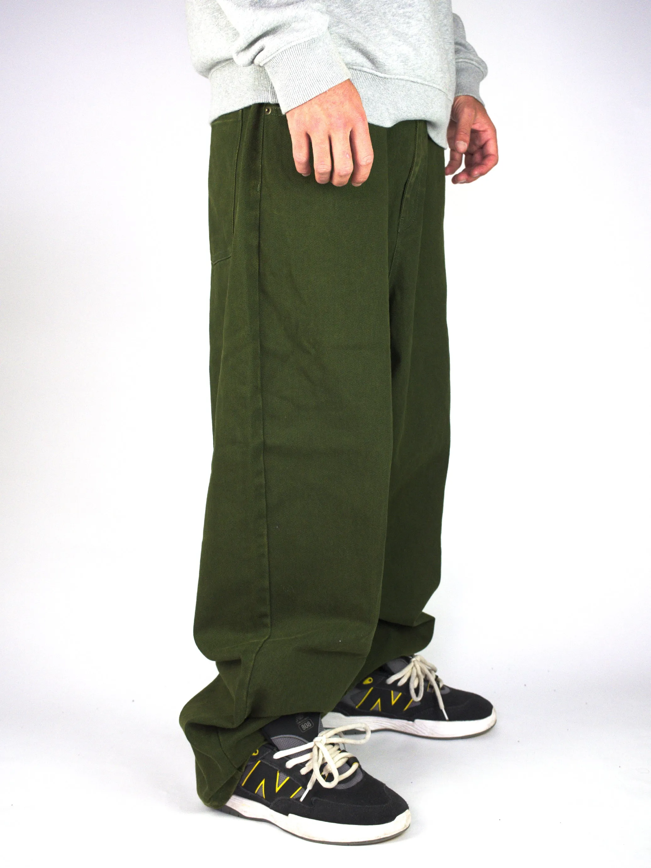 Theories of Atlantis - Plaza Denims - Washed Army Green