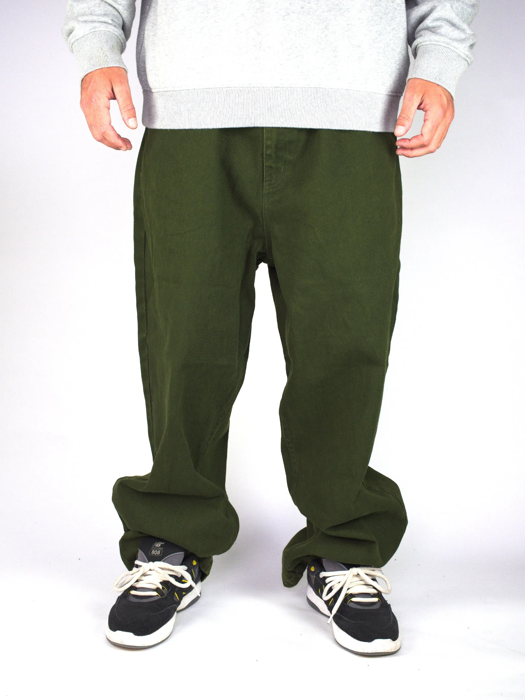 Theories of Atlantis - Plaza Denims - Washed Army Green