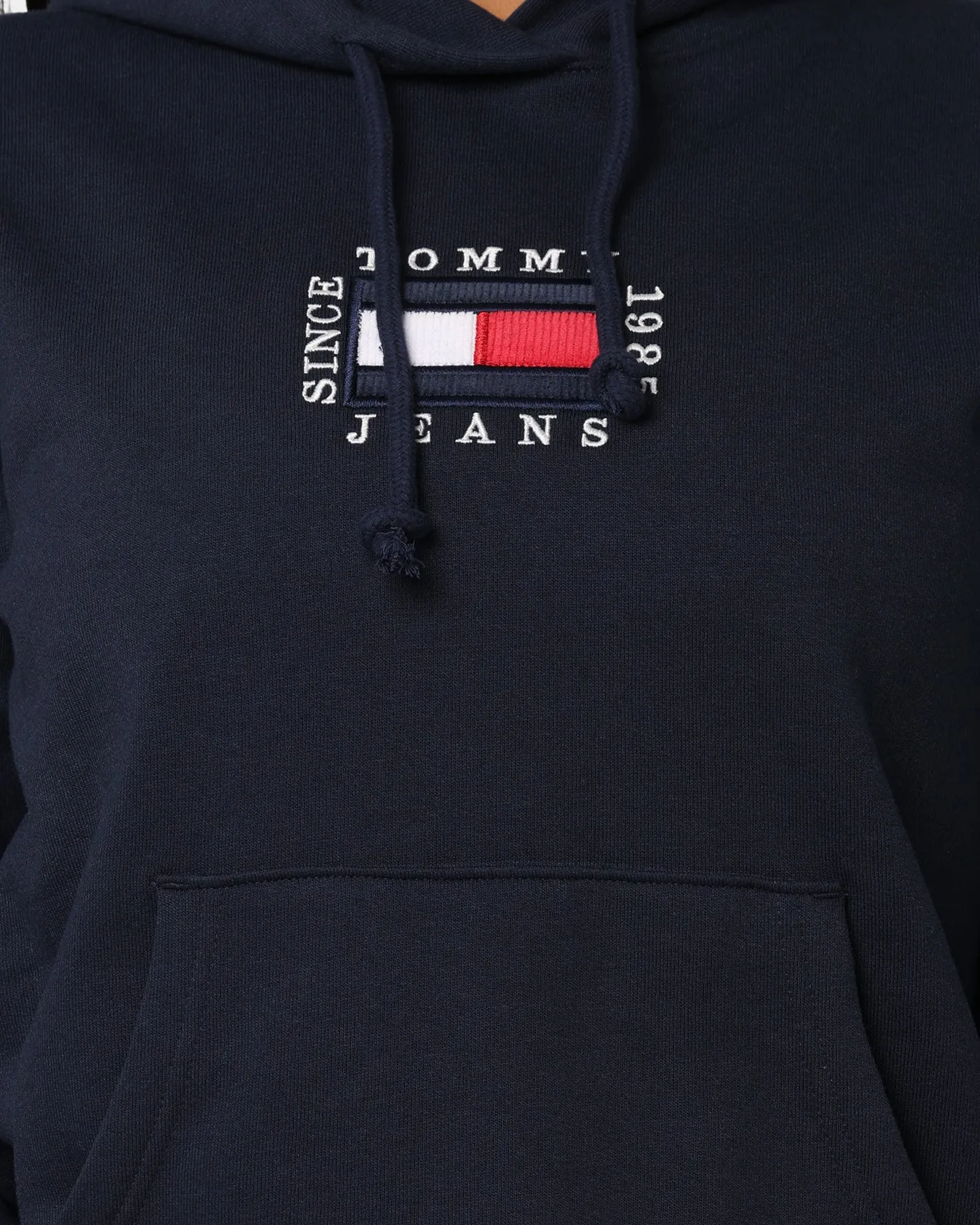 Tommy Jeans Flag Logo Hoodie Twilight Navy