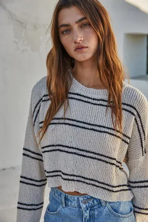 Transitional Striped Sweater