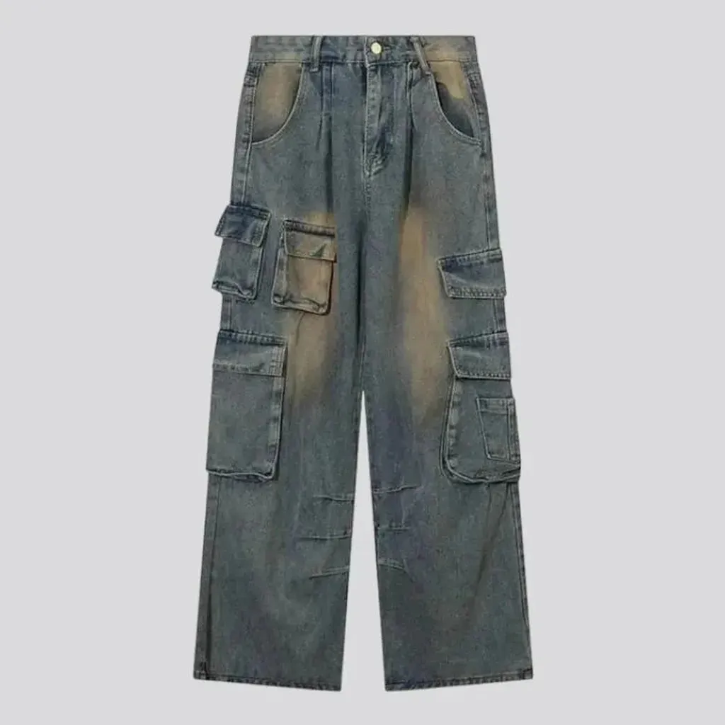 Voluminous vintage jeans
 for women