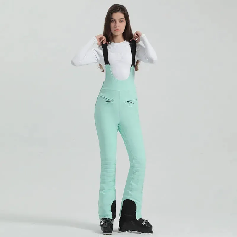 Women Ski & Snowboard Bib Pants Snow Overalls