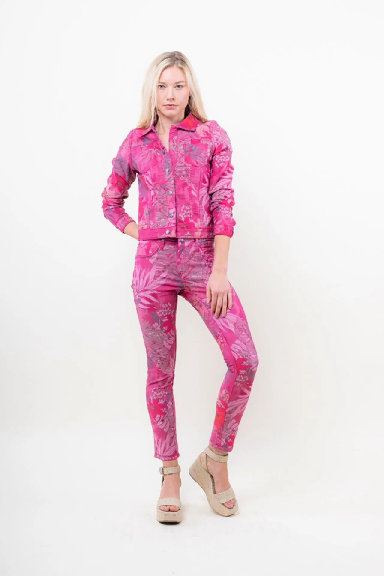 Zac & Zoe Reversible Denim Jeans Zingara Pink